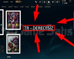 TR/ 109 LVL + 16 SKİN + DERECESİZ + MAİL DEĞİŞEN !