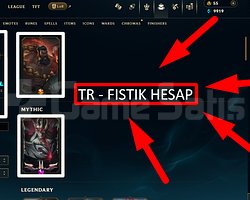 TR/ 197 LVL + 65 SKİN + FISTIK STORE + MAİL !!