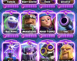76 level 14.000 kupa  25 tane max kart 27 evrim