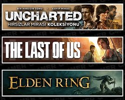 Uncharted + The Last Of Us 1 + Elden Ring