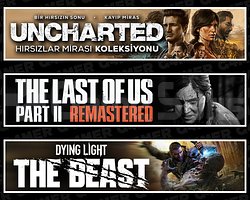 Uncharted + The Last Of Us 2 + DY The Beast