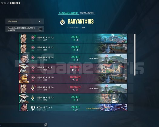Radyant oyuncudan ucuza elo boost