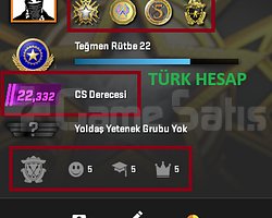 TR HESAP - 4 MADALYA - 22K PREMİER - SON FİYAT!
