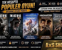 En Popüler 5 Oyun Tek Hesap En Ucuzu OTO TESLİM