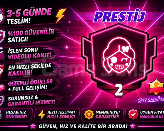 -PRESTİJ 2-Brawl Stars Boost