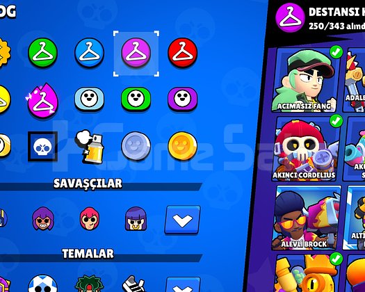 Çok uyguna Brawl Stars hesabı