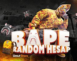 ÖZEL STOK BAPE RANDOM HESAP ALMAYAN BİN PİŞMAN