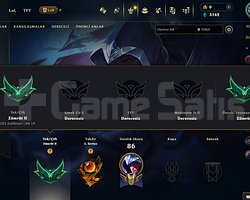 EUW ZÜMRÜT 2 YÜKSEK MMR SORUNSUZ HESAP