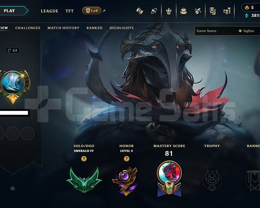 EUW EMERALD HESAP FRESH 3 EFSANEVI 7 DESTANSI EFSO