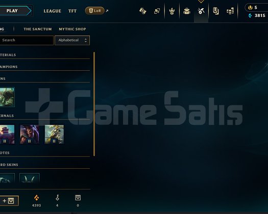 EUW EMERALD HESAP FRESH 3 EFSANEVI 7 DESTANSI EFSO