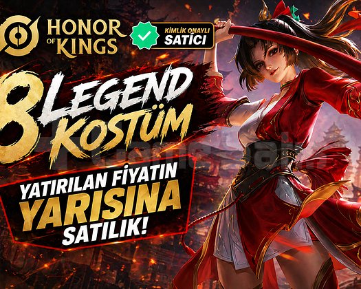 Honor Of Kings Yarı Fiyata Hesap