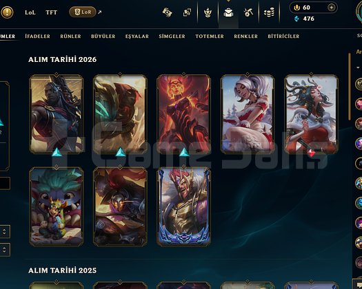 LOL TR FULL ŞAMPİYON SADECE 10 TANESİ AÇIK DEĞİL Z