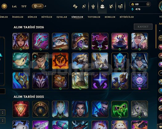 LOL TR FULL ŞAMPİYON SADECE 10 TANESİ AÇIK DEĞİL Z