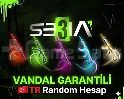 TR VANDAL GARANTİLİ RANDOM HESAP