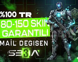 TR | 3BIÇAKLI | 80-120 SKİN GARANTİLİ MAİL DEĞİŞEN