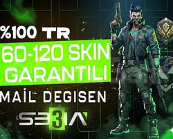TR | 2BIÇAKLI | 60-120 SKİN GARANTİLİ MAİL DEĞİŞEN