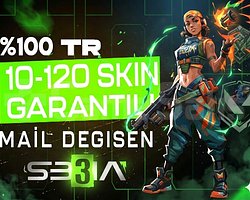 TR | 10-120 SKİN GARANTİLİ MAİL DEĞİŞEN