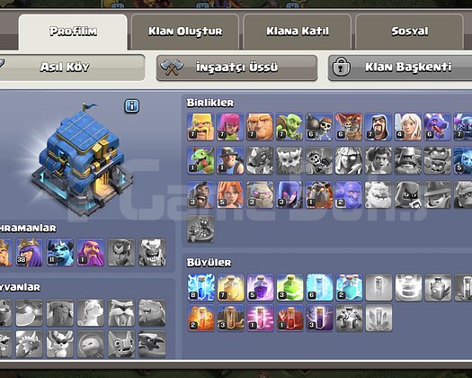 COC + BS HESAP ACİL SATILIK