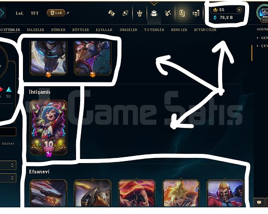 223 LEVEL / 102 SKİN / FUL HERO +MAİL +14K SATIŞ