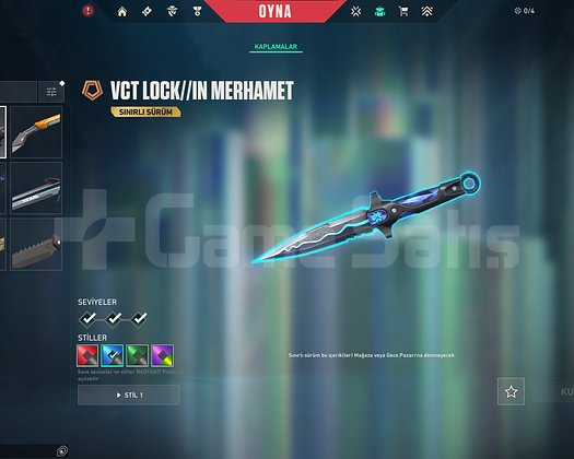 TR  |  VCT LOCK IN  | 107 SKİN  |  MAİNLİK