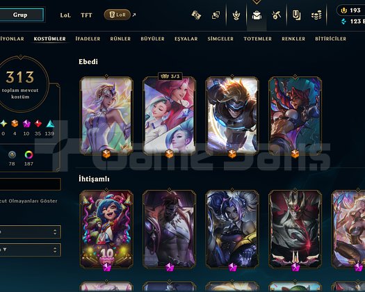 Tr Master Elo 724 lvl 313 kostüm