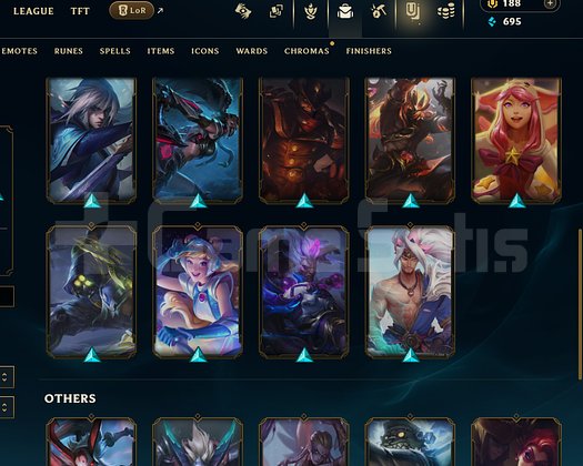 TR / 176 LVL + 25 SKİN + DERECESİZ + EFSO !!