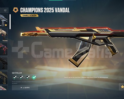 CHAMPİONS 2025 VANDALLI//4 BIÇAKLI EKO HESAP