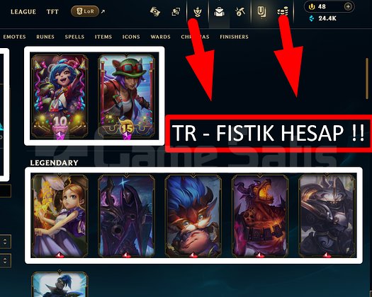 TR / 235 LVL + 59 SKİN + DERECESİZ + FISTIK !!!!
