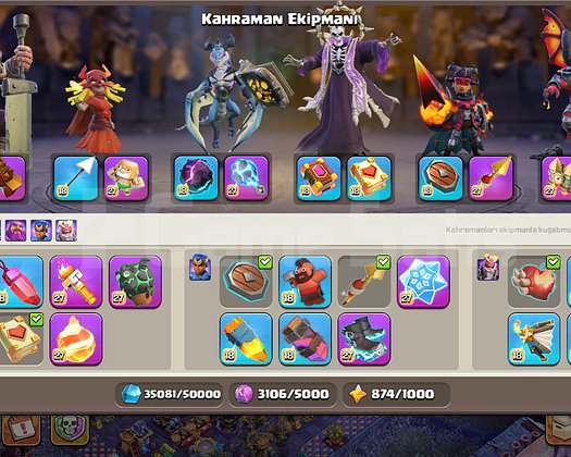 TH18 GLOBAL MAX HESAP