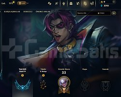 EUW PLAT 4 +30  -10  AZ OYUN OYNANMIŞ