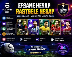 -PES-PRO EVOLETİON SOCCER Random hesap