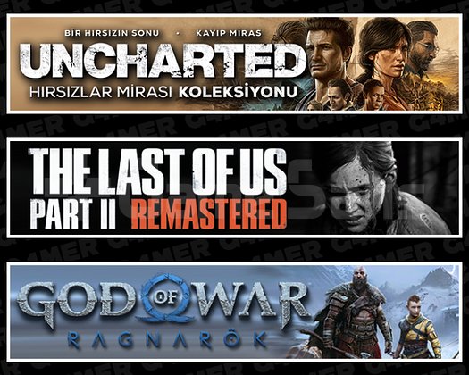 Uncharted + The Last Of Us 2 + Ragnarök