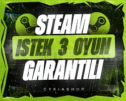 İSTEDİĞİNİZ 3 OYUN | GARANTİ