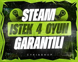 İSTEDİĞİNİZ 4 OYUN | GARANTİ
