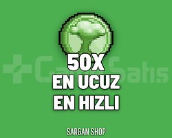 EN UCUZ - EN HIZLI - 50x Growtoken