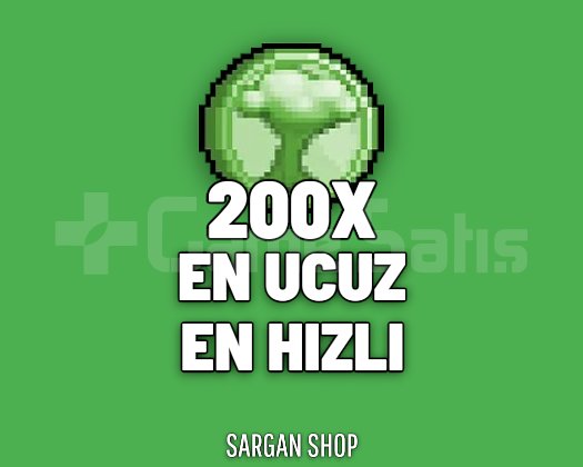 EN UCUZ - EN HIZLI - 200x Growtoken