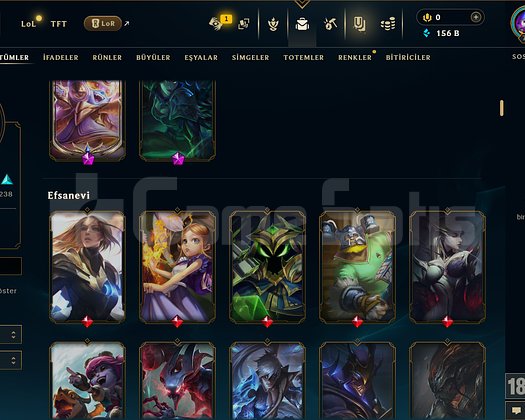 761 LVL + 627 KOSTÜM + 32 PRESTİJ +172 HERO+ MAİL!