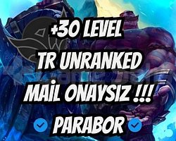 TR + UNRANKED + MAİL ONAYSIZ + HESAPLAR!