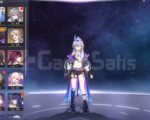 STAR RAİL + SİLVER WOLF + 8 ADET 5 STAR MAİN