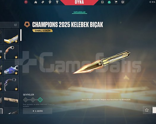İLK MAİL TESLİM EDİLECEK RADİANT FULL SKİNLİ HESAP