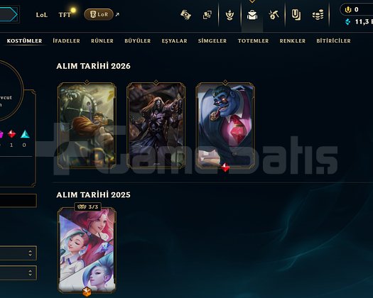 TR 20 Level Ranked Atmaya Hazır Lol Hesabıyla