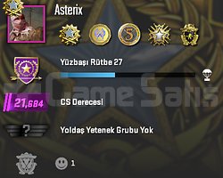 21.600K ELO 5 MADALYA 269 WİN 845 SAAT SEÇKİN