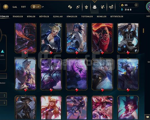 716 LVL + 328 KOSTÜM / KARA ALİSTAR / NADİR+ MAİL!