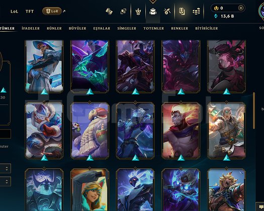 124 LVL + 54 KOSTÜM + 97 HERO + 13K ÖZ + MAİL!