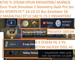 2 MADALYALI 37 LV 140 TL CS 2 ENVANTERLİ 172 K POİ