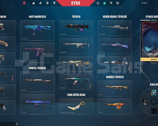 ACİL!TR 12 VANDAL 4 BICAK 4 PHANTOM DOLUNUN DOLUSU
