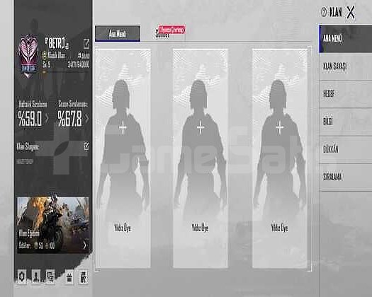 9 SV İSİM AÇIK FULL KLAN