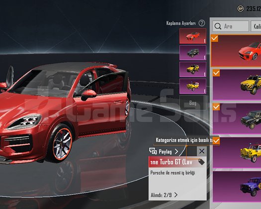2 PORSCHE BUZ 7 MAX KACMAZ HESAP