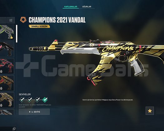 CHAMPİONS 2021 VANDALLI HESAP