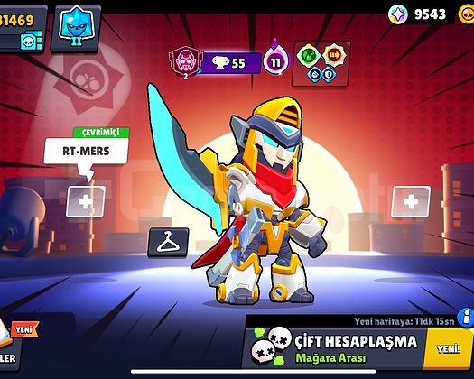 SATILIK EFSANE BRAWL STARS HESABI